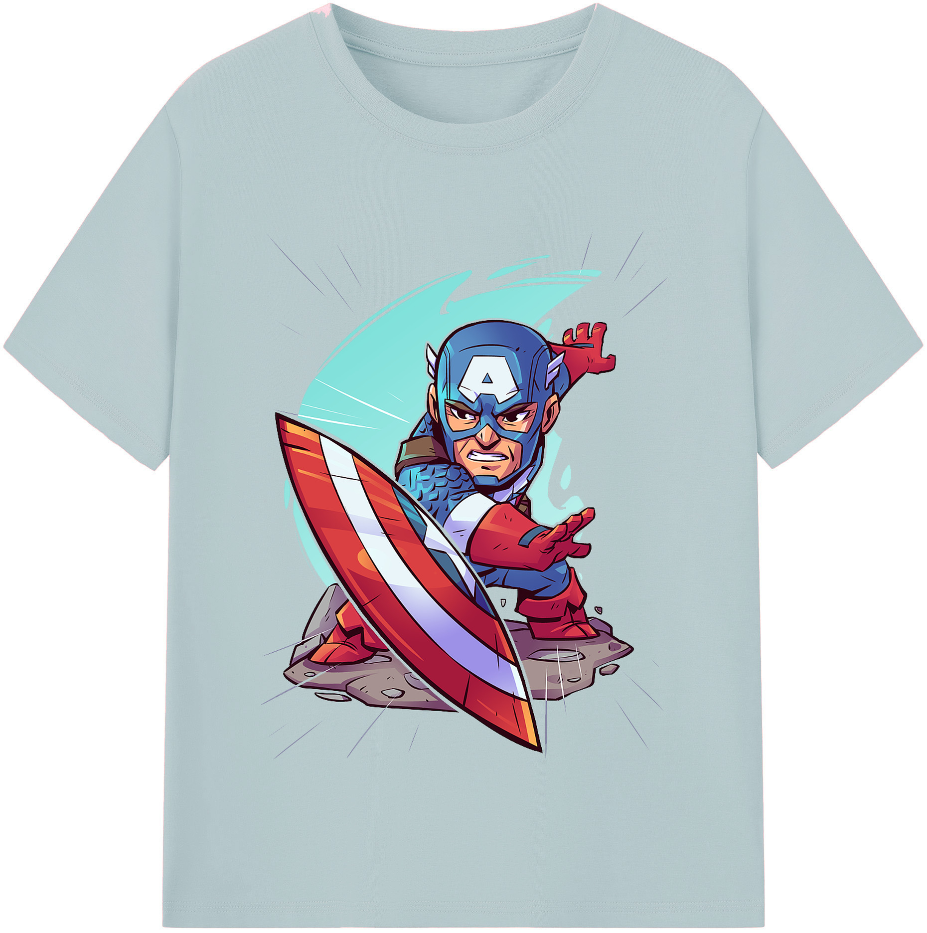 （画像用） アベンジャーズ The Avengers 綿100％半袖Tシャツ（フロントプリント）